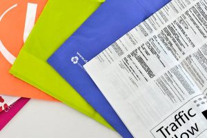 Printed reusable bag